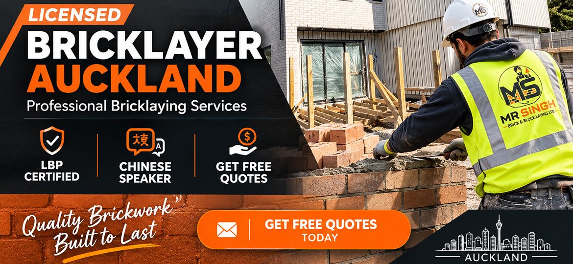 Licensed Bricklayer Auckland